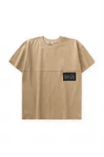 Étiquette détaillée T-shirt Robes d'été 8-12 ans