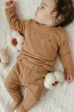 T-shirt imprimé saisonnier 0-4 ans Camel