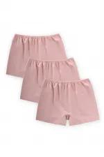 Üçlü Biyeli Kız Boxser 2-9 Yaş Pudra