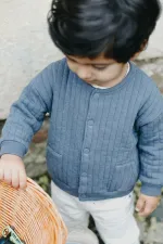 Kapitone Ceket 1-10 Yaş Mint Yeşili