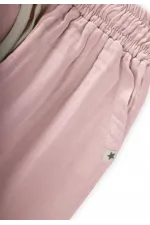 Culotte en mousseline pour enfants de 1 à 10 ans, rose poudré
