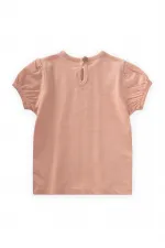 Blouse à rayures en dentelle pour bébé de 1 à 5 ans