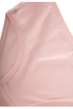 İkili Biyeli Slip Külot  2-9 Yaş Pudra Pembe