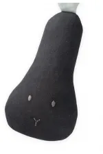 Muslin Rattle Pear Toy Anthracite Muslin Rattle Pear Toy Anthracite
