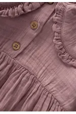 Seasonal Dress with Collar for 2-10 Years Old, Lilac Seasonal Dress with Collar for 2-10 Years Old, Lilac