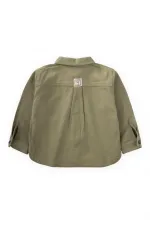 Veste en gabardine 2-7 ans, couleur olive