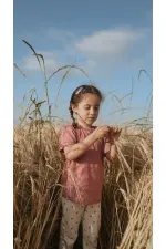 Basic Ribbed T-Shirt 1-5 Years Copper