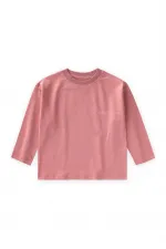 Slogan Long-Sleeve T-Shirt, Ages 2-10, Pink
