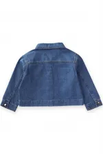 Denim Jacket with Front Pockets, 2-7 Years Old, Blue