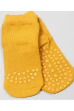 Emekleme Ve Kaymaz Çorap Hardal Sarı