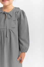 Daisy Tencel Dress 2-7 Years Old Gray