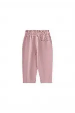 Kadife Boyfriend Pantolon 1-8 Yaş Leylak