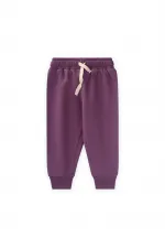 Ensemble de survêtement basique pour enfants de 1 à 5 ans - Prune