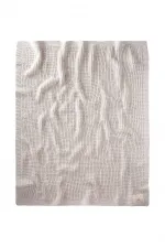 Selanik Knitted Blanket 80X100 (+/- 5 Cm) A Beige