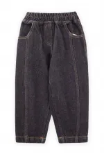 Balon Kot Pantolon 2-7 Yaş Siyah