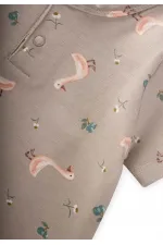 Desenli Tulum 0-3 Yaş Ördek Desen