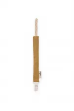 Baby Cotton Pacifier Holder 23 cm Mustard Yellow