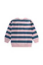 Striped Knit Sweater 2-12 Years Old Blue Powder