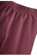 Wide-Leg Trousers, Ages 4-12, Burgundy Wide-Leg Trousers, Ages 4-12, Burgundy