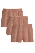 Basic Şort 2-9 Yaş A Kahve