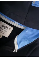 Salopette zippée 0-3 ans anthracite