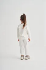 Basic Eşofman Takım 2-7 Yaş Kırık Beyaz