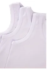 Üçlü Geniş Askılı Atlet 2-9 Yaş Beyaz