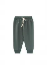 Ensemble de survêtement basique pour enfants de 1 à 5 ans, vert kaki