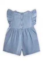 Salopette en jean bleue 0-3 ans