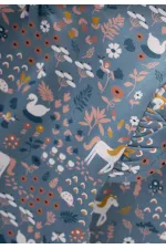 Long Sleeve T-Shirt 1-7 Years Old Indigo Blue