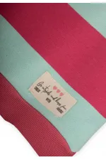 Sweatshirt 4-12 Years Mint Coral Striped