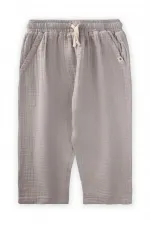 Müslin Pantolon 1-10 Yaş Gri