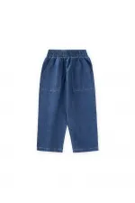 Kot Pantolon 2-8 Yaş Mavi