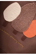 Süzene Nakışlı Sweatshirt 1-7 Yaş Kahve