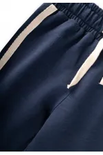 Şerit Detaylı Eşofman 1-10 Yaş Lacivert