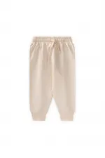 Ensemble de survêtement basique pour enfants de 1 à 5 ans, écru