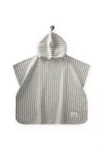 Muslin Poncho Standard Mint Striped