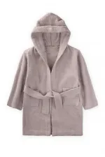 Peignoir enfant 2-9 ans gris