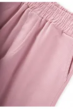 Kadife Pantolon 4-12 Yaş Leylak