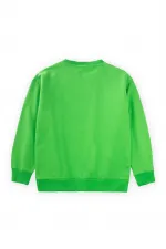 Peachins Embroidered Sweatshirt 9-14 Years Green Peachins Embroidered Sweatshirt 9-14 Years Green