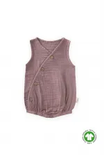 Body à col enveloppant 0-3 ans Cuivre