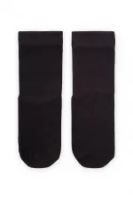 Tabanı ABS li Bambu Çocuk Çorabı Siyah