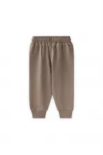 Survêtement basique pour enfants de 1 à 5 ans, couleur moutarde