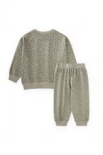 Sweatshirt Takım 2-8 Yaş Kalp Desen