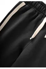 Ensemble de survêtement à rayures, 1 à 10 ans, noir