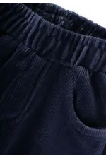 Pantalon en velours côtelé, 8-12 ans, bleu marine