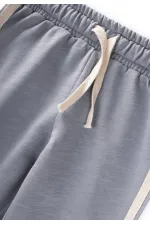 Ensemble de survêtement à rayures, 1 à 10 ans, gris