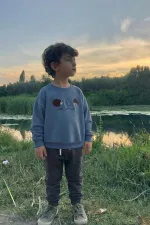 Sweatshirt Set for 1-5 Years Old Mint Green