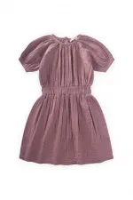 Organic Rustic Girl Dress 2-9 Years Old Copper