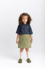 Gabardin Etek 2-7 Yaş Olive